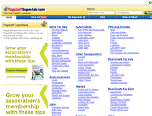 Tablet Screenshot of flagstaffsuperads.com